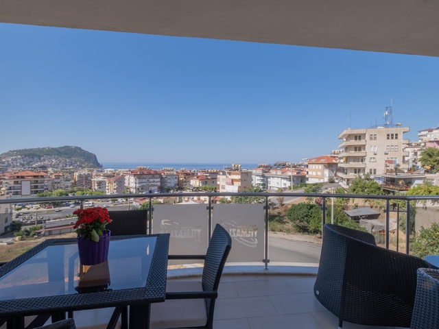 With Sea View Penthouse In The Central Alanya