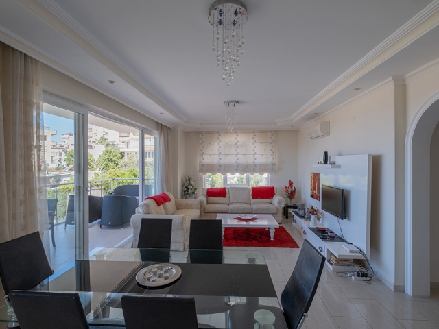 With Sea View Penthouse In The Central Alanya