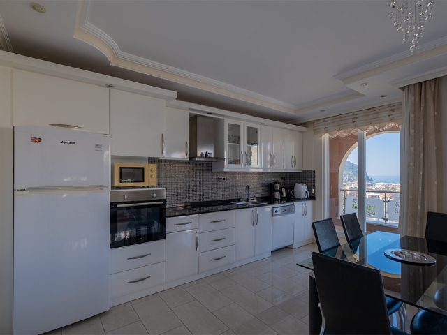 With Sea View Penthouse In The Central Alanya