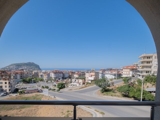 With Sea View Penthouse In The Central Alanya