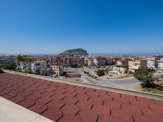 With Sea View Penthouse In The Central Alanya